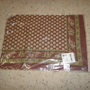 NWT (In Pkg.) Free People Lotus Paisley Bandana Multi  29x29 Inches